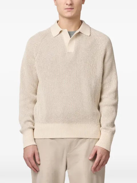 Tod's polo shirt in vanisé knit