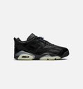 Air Jordan 6 Retro Low Blackout Women's Lifestyle Shoes - Black/Black