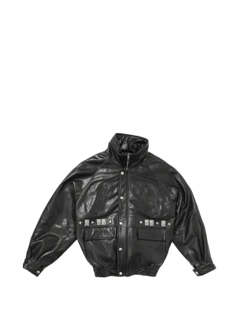 Enfants Riches Déprimés Prince Phillip’s Childhood studded leather jacket