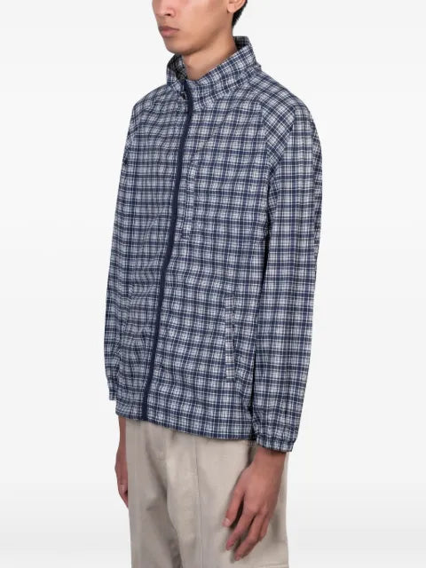 Gramicci checked zip jacket