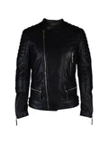 Philipp Plein quilted zip biker jacket