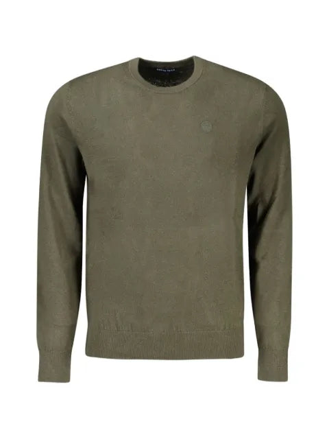 North Sails logo-embroidered crew-neck sweater