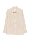 SANDRO button-up wool jacket