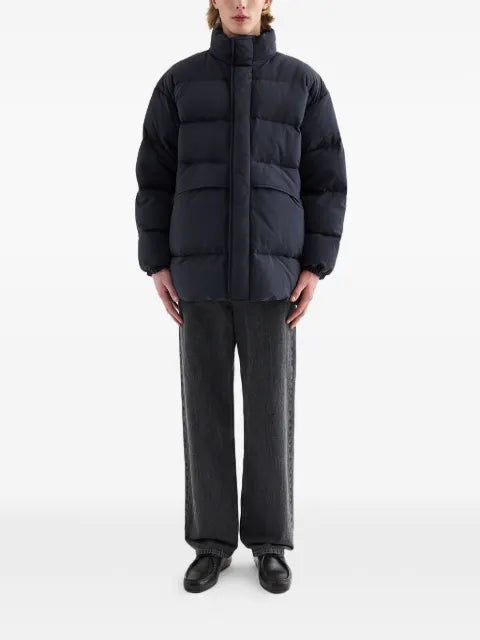 Jil Sander nylon quilted down blouson