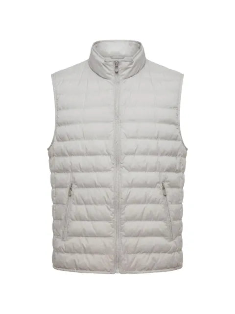Brunello Cucinelli lightweight Techno fabric down vest
