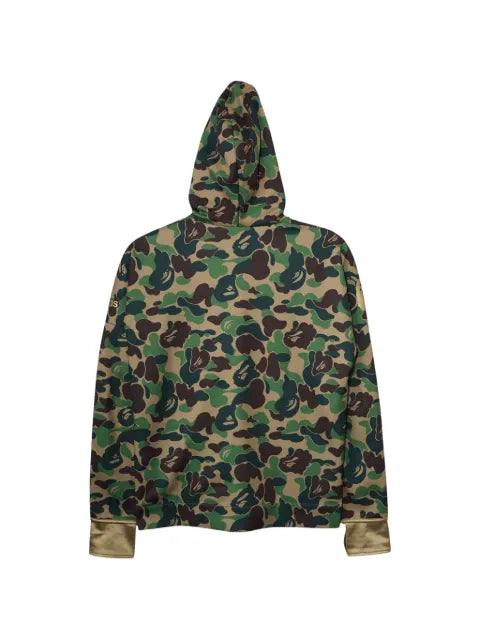 A BATHING APE® x Adidas camo-print hoodie