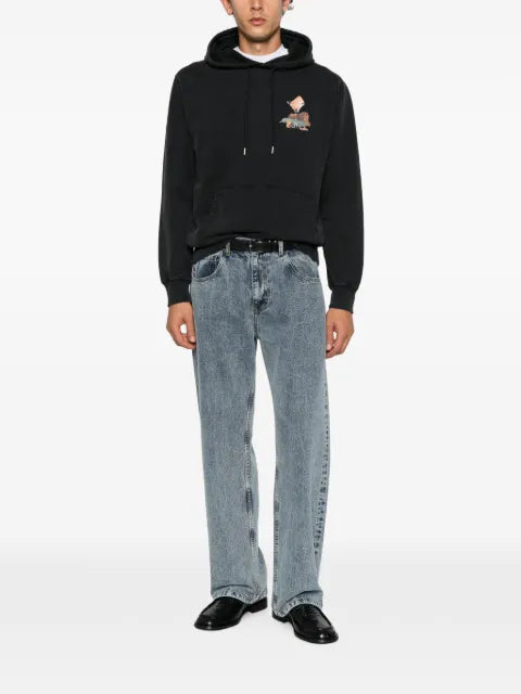 Drôle De Monsieur Glass Lion drawstring hoodie