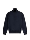Fay roll-neck ribbed-trim sweater