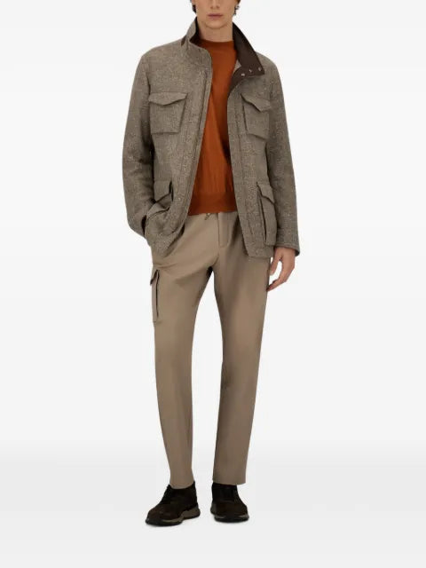 Herno wool long-sleeve jacket