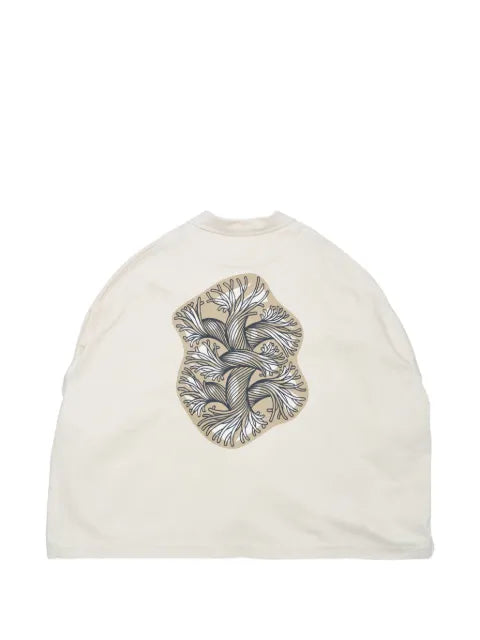 Nemen graphic-print button-up jacket