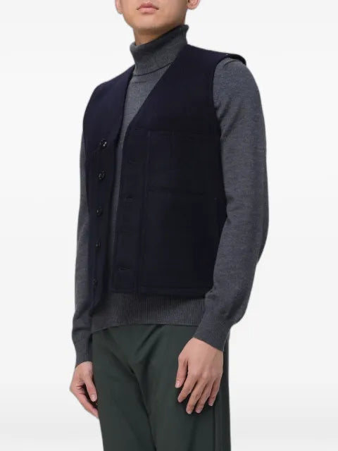 Filson button-front wool gilet
