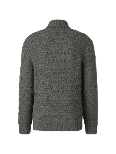 Canali cable-knit sweater