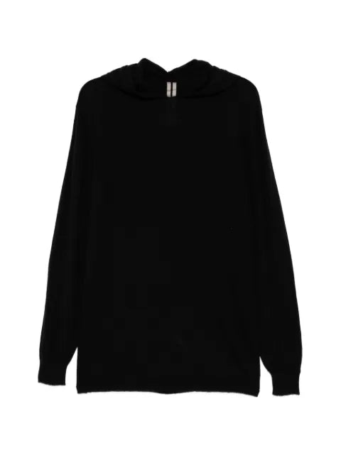 Rick Owens knit hoodie
