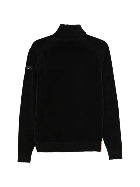 RRD roll-neck logo-patch sweater