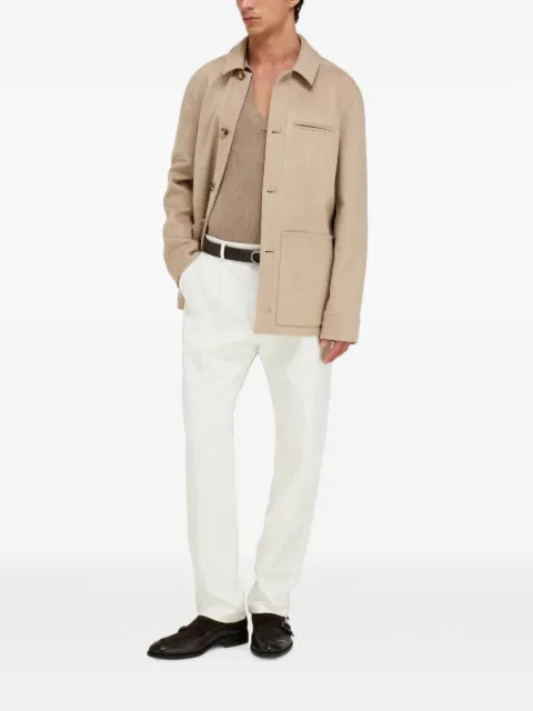 Ferragamo double wool and cashmere blouson