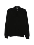 Corneliani quarter-zip high-neck sweater