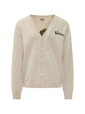 KENZO Jumping Tiger embroidered cardigan