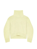 Givenchy couture seam turtleneck sweater in alpaca and yak wool