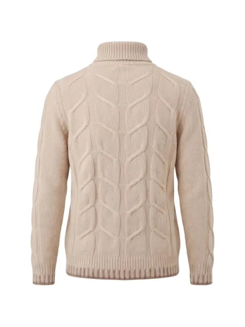 Altea cable-knit roll-neck sweater