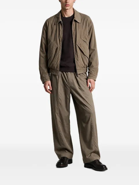Giorgio Armani ribbed-knit crew-neck sweatshirt