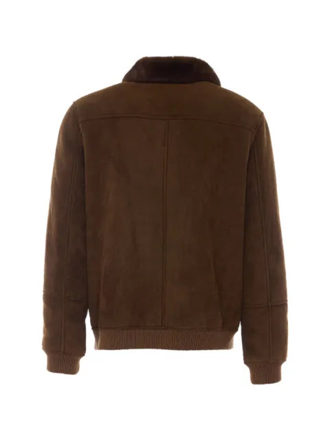 Sword collar zip-up jacket
