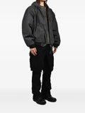 Troubled Waters Gas Mask hooded jacket