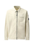 C.P. Company organic gabardine Lens zipped overshirt