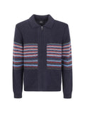 PS Paul Smith striped cotton cardigan