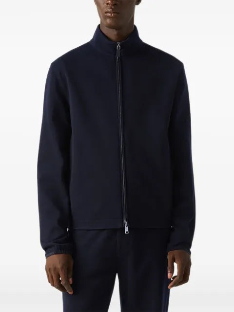 Zegna zip-up high-neck sweater