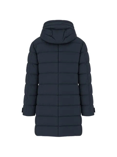 Moorer hooded quilted jacket