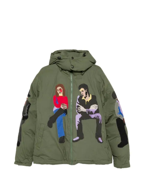 KidSuper embroidered hooded jacket