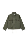izzue multi-pocket drawstring jacket
