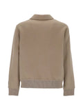 ON THE BUND zip-up bomber jacket