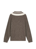 Filling Pieces chunky-knit quarter-zip sweater