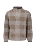 Maison Kitsuné Popover check sweater