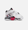 Air Jordan 8 Retro White and True Red Infant & Toddler Sneakers