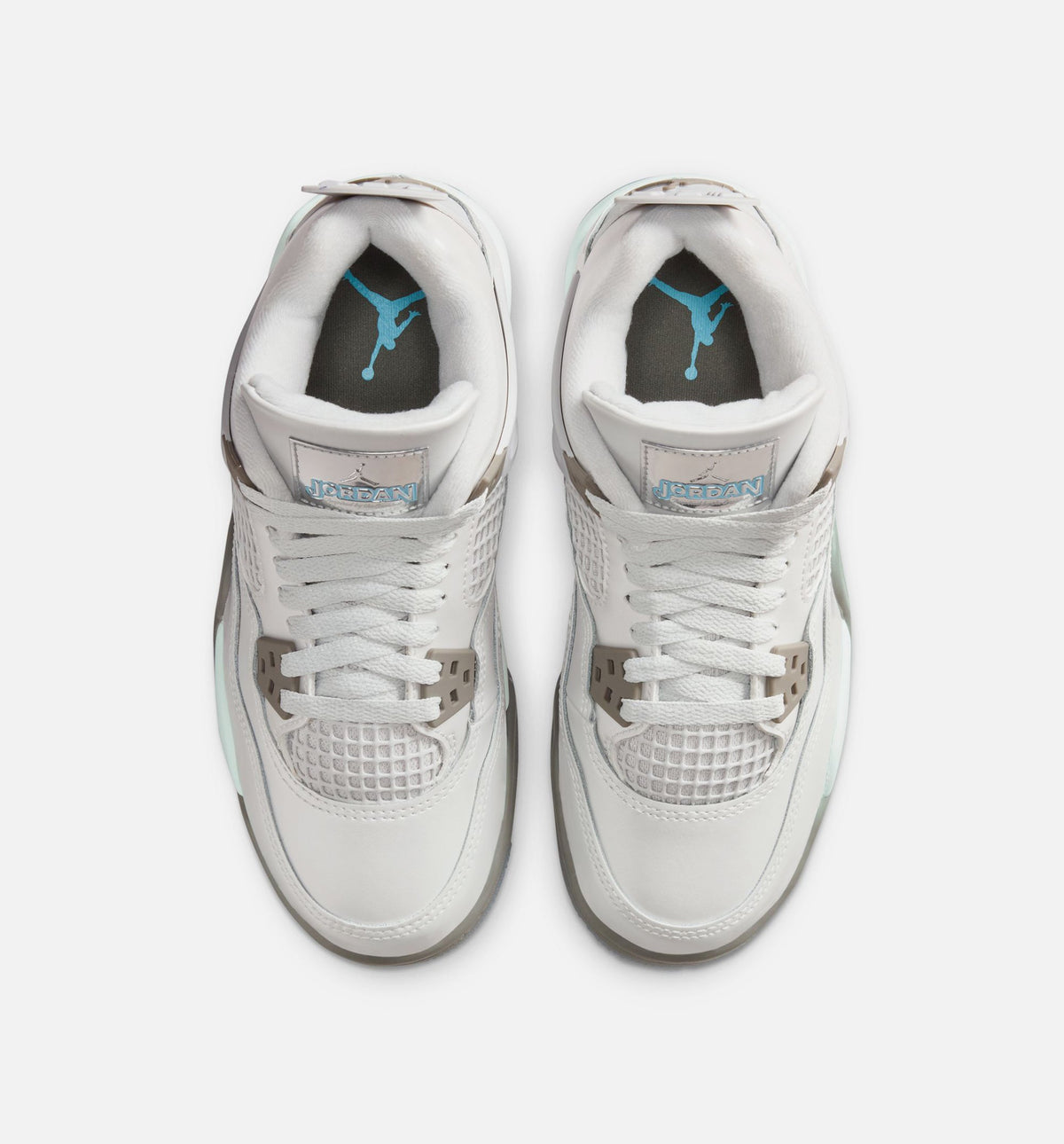 Air Jordan 4 Retro Blue Chill Grade School Sneakers