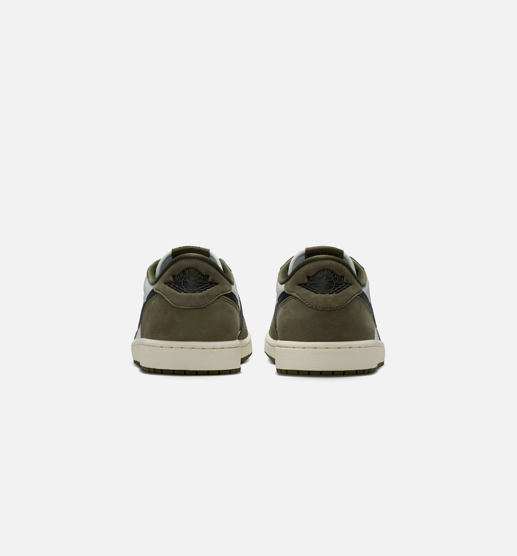 Air Jordan 1 Low OG Men's Lifestyle Shoe - Medium Olive / Black / Summit White / Sail