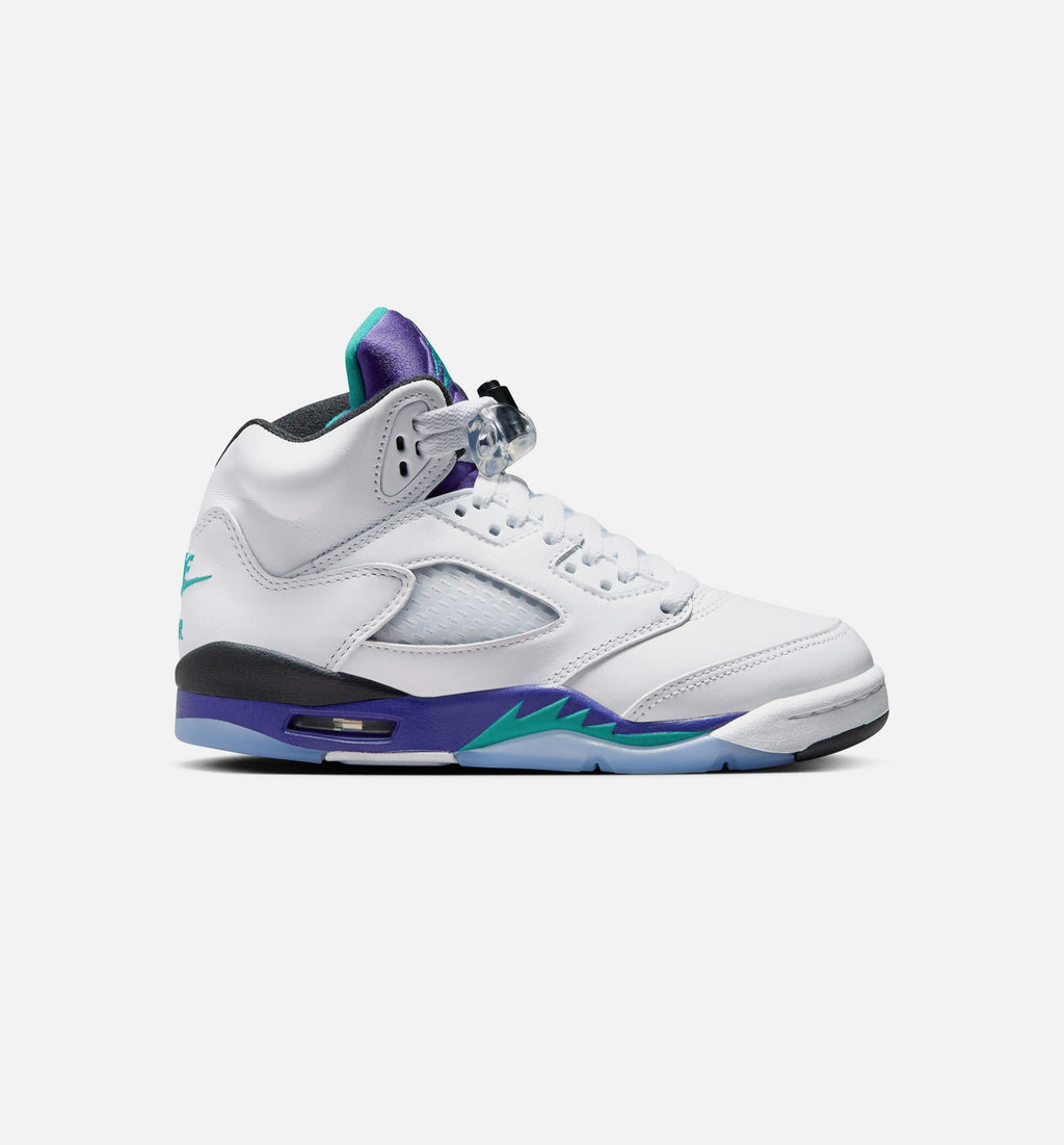 Air Jordan 5 Retro Grape Grade School Lifestyle Shoe