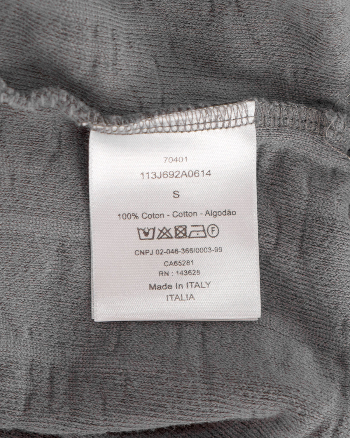 Christian Dior Towel T-Shirt