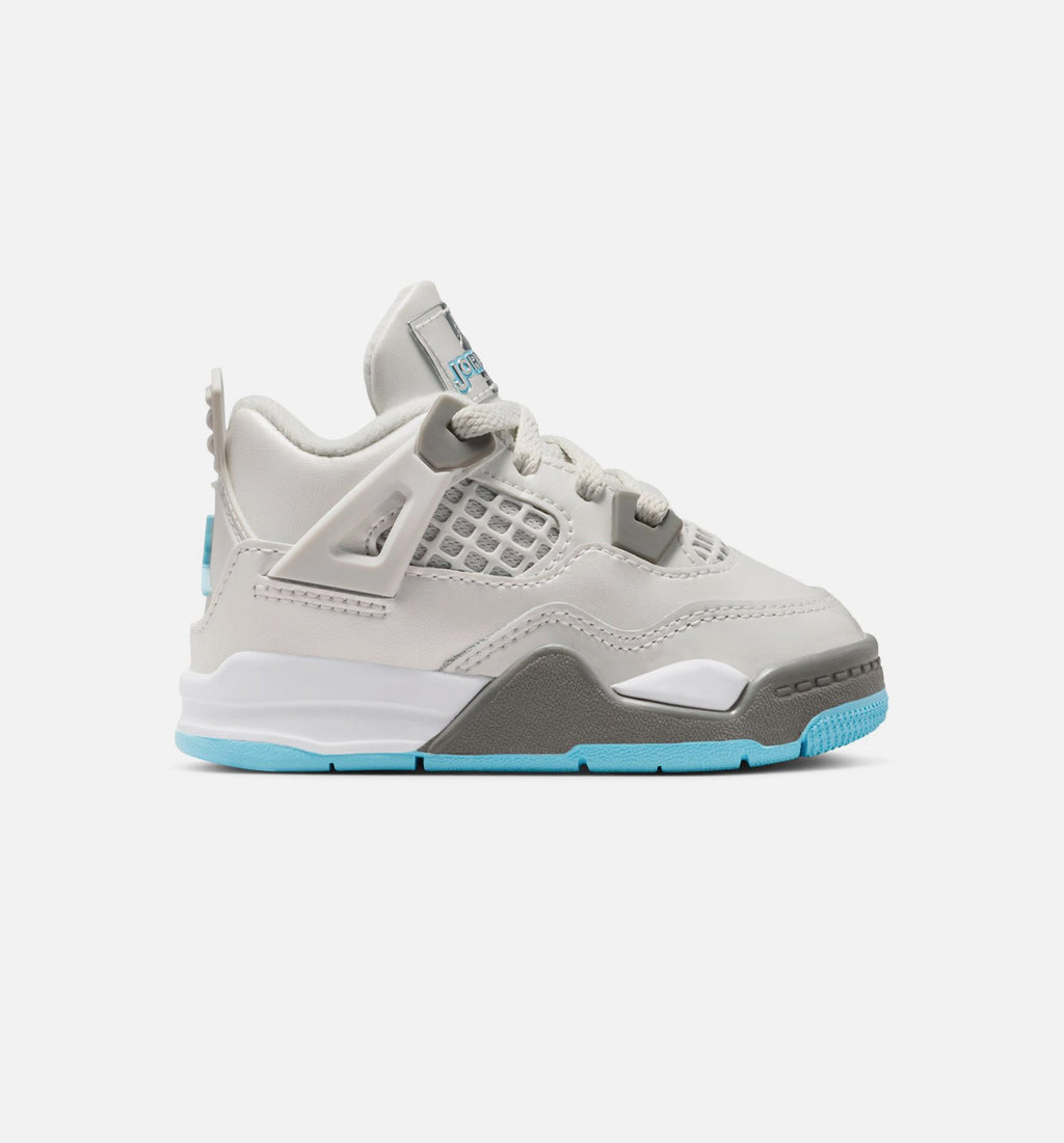 Air Jordan 4 Retro Blue Chill Infant & Toddler Lifestyle Shoe