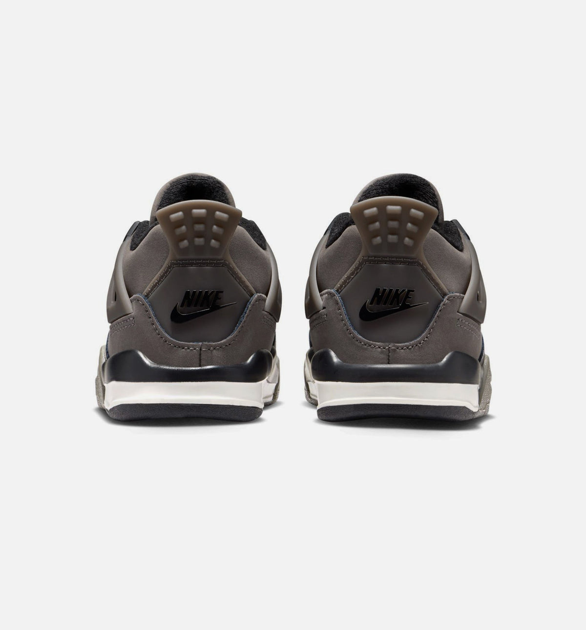 Air Jordan 4 Retro Cave Stone and Black Infant & Toddler Sneakers