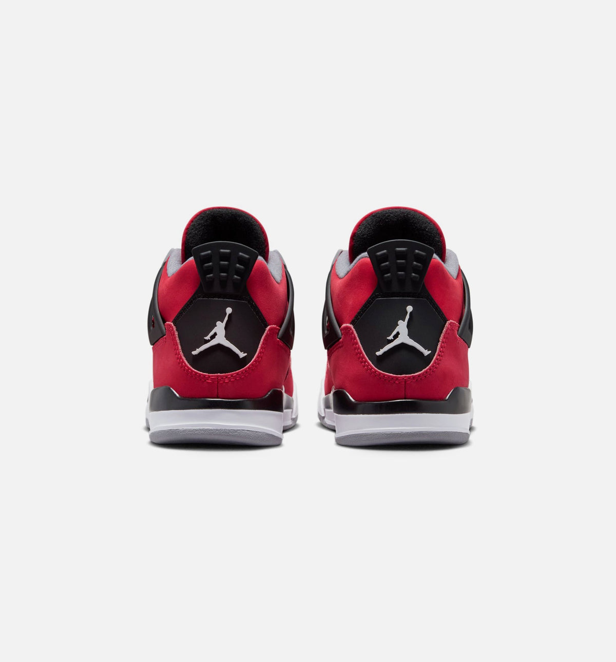 Air Jordan 4 Retro Toro Bravo Preschool Lifestyle Shoes - Fire Red/White/Black/Cement Grey