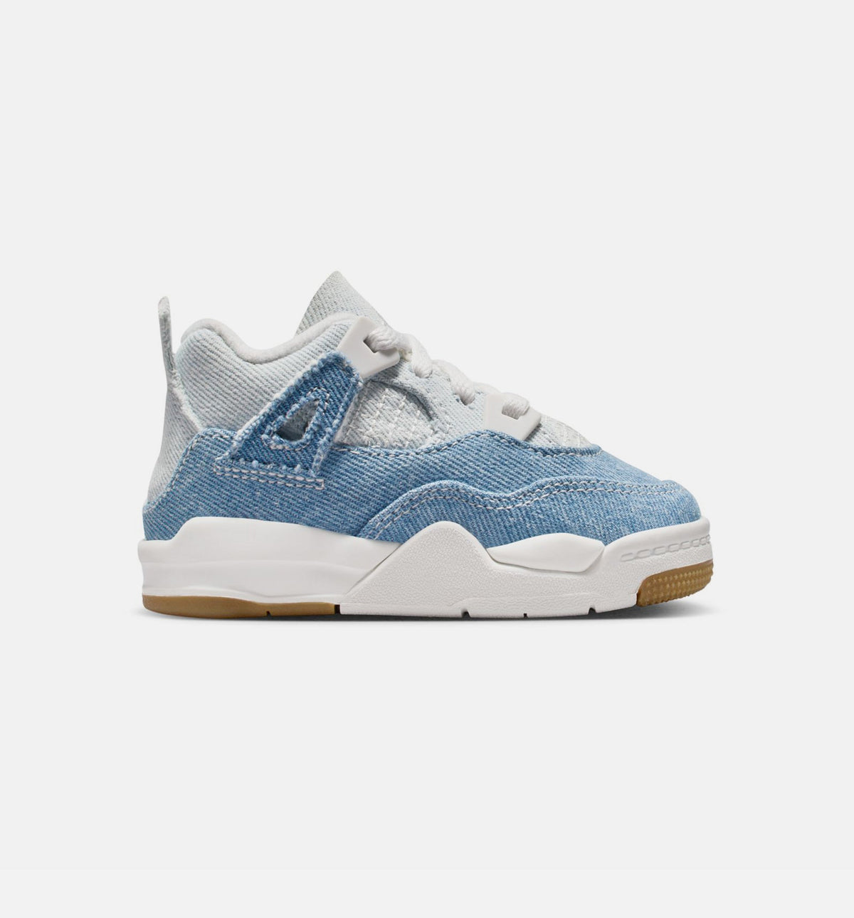 Air Jordan 4 Retro Worn Blue Infant & Toddler Sneakers