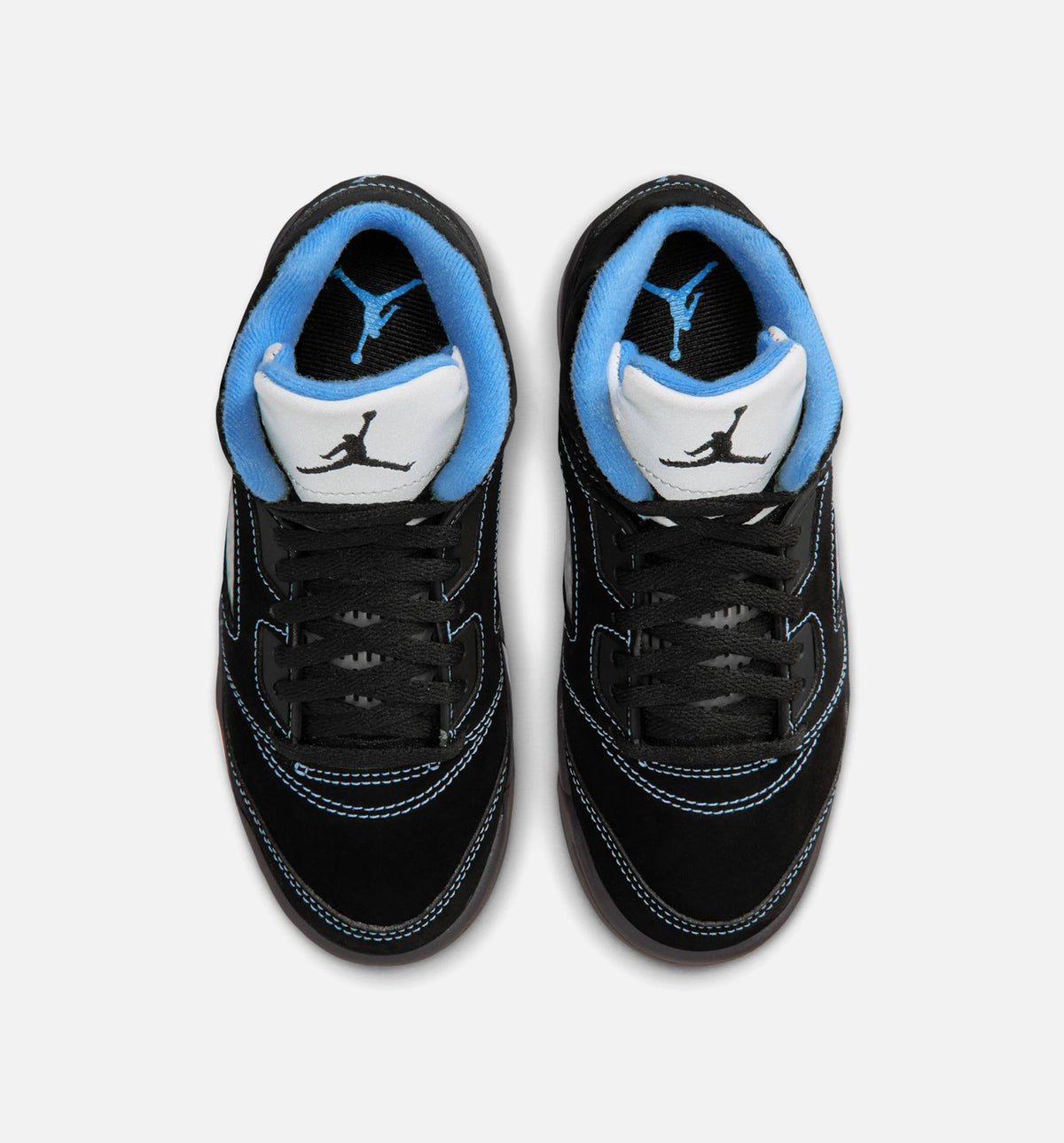 Air Jordan 5 Retro Black Carolina Preschool Sneakers