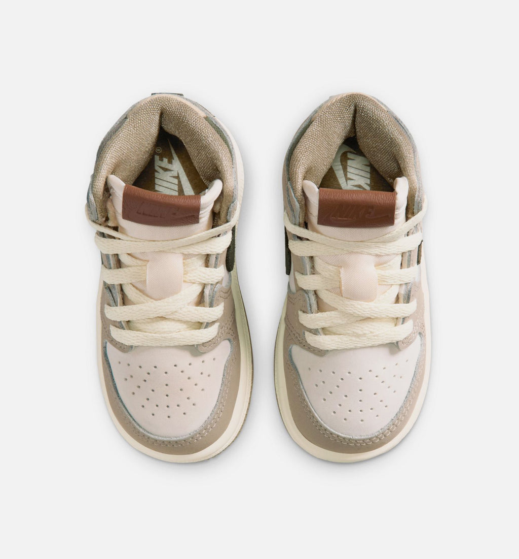 Air Jordan 1 Retro High OG Khaki Infant & Toddler Sneakers