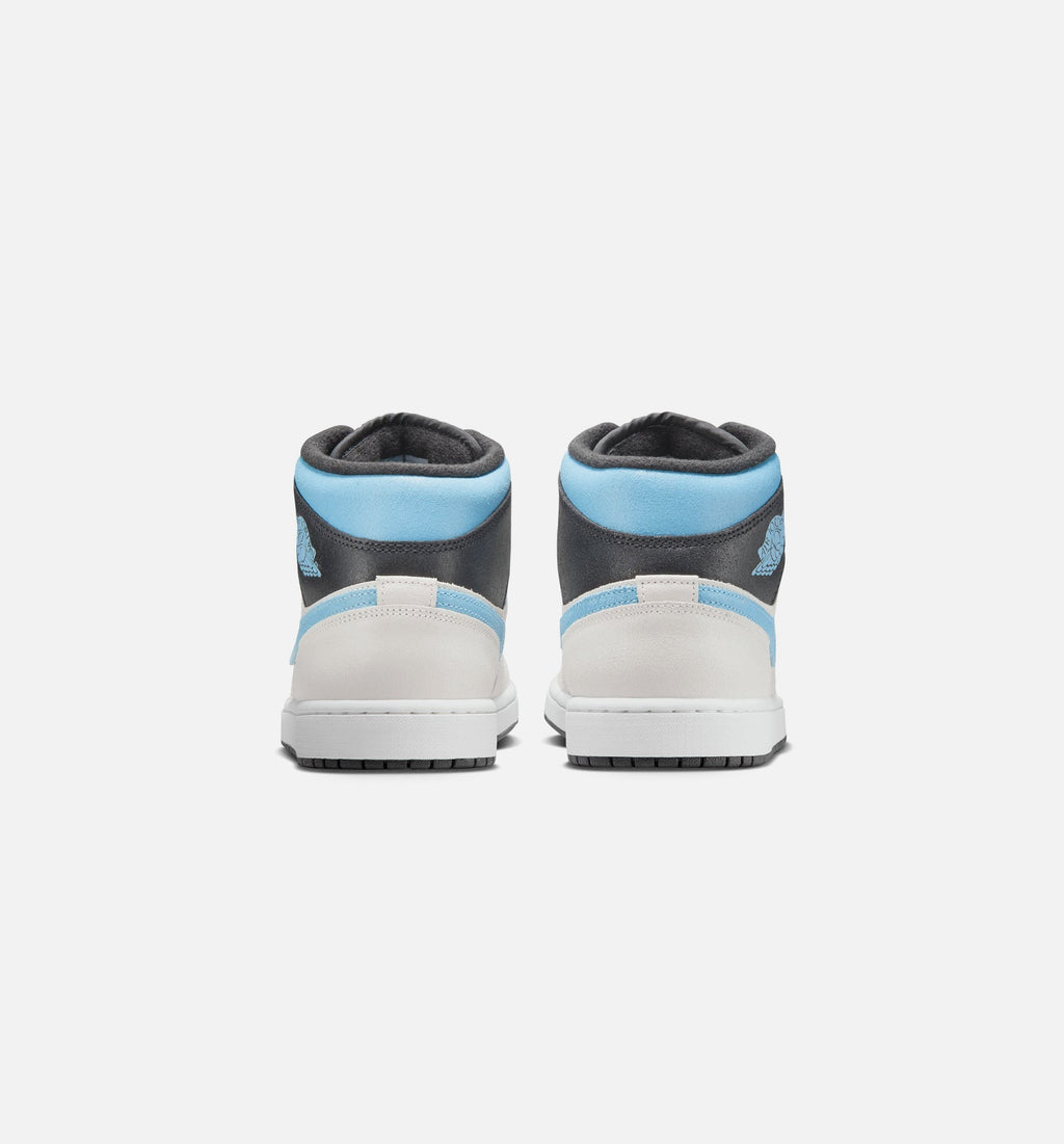 Air Jordan 1 Mid SE – Men's Lifestyle Shoe | Summit White/Blue Chill/Black