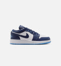 Air Jordan 1 Low Grade School | Midnight Navy Lifestyle Shoe