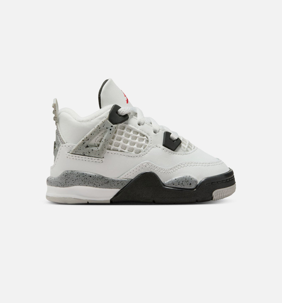 Air Jordan 4 Retro White Cement Infant & Toddler Sneakers