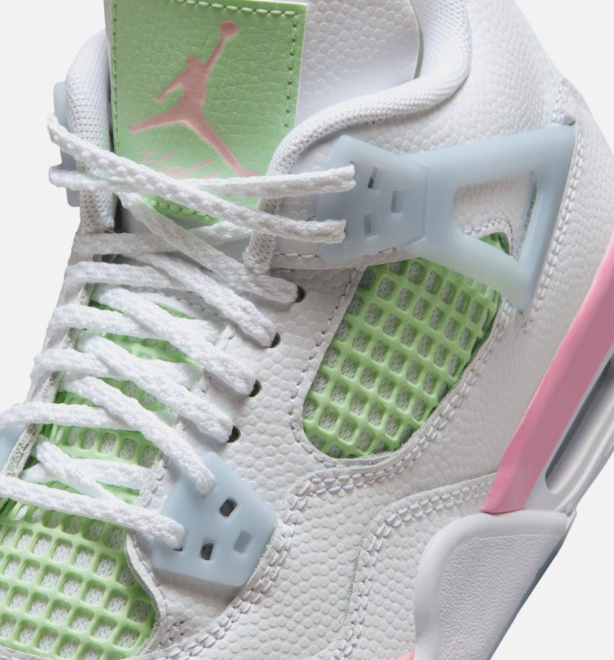 Air Jordan 4 Retro Medium Soft Pink Grade School Sneakers